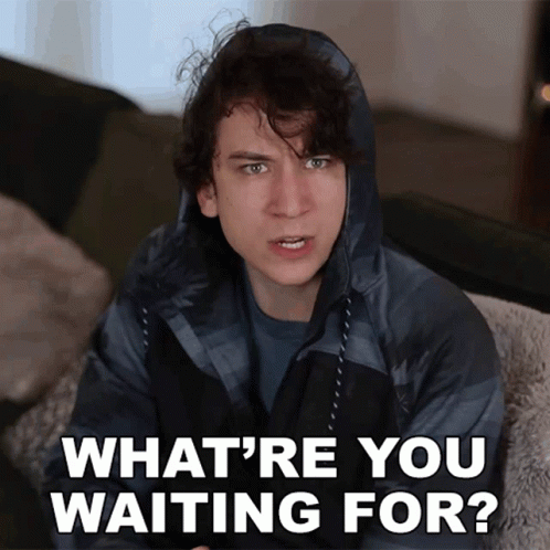 Daniel Thrasher What Are You Waiting For GIF