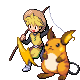 Daniel With Yellow Raichu GIF