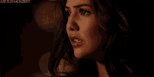 Danielle Campbell Davina Claire The Originals Shocked Reaction GIF
