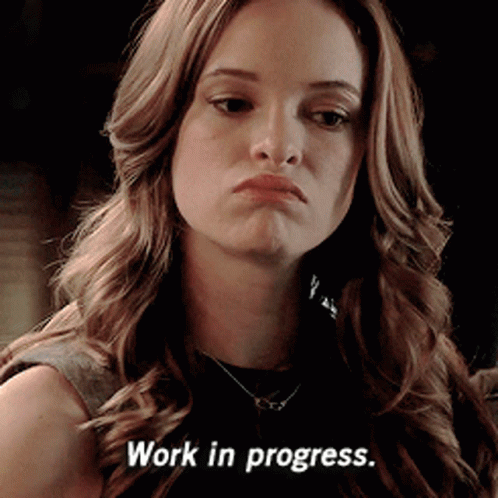Danielle Panabaker Work In Progress GIF