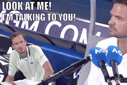 Daniil Medvedev Attention GIF