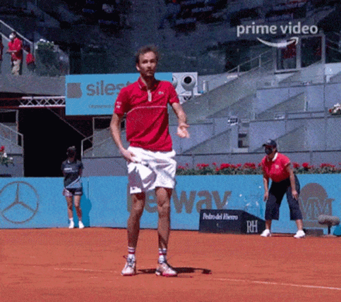 Daniil Medvedev Backhand Playing Pickleball Meme GIF