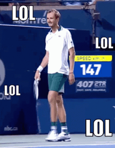 Daniil Medvedev Bowing GIF