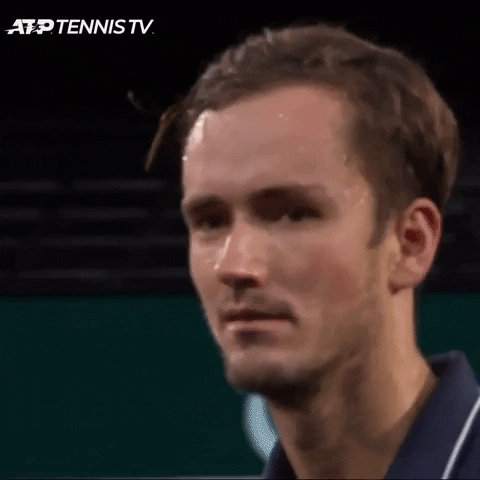 Daniil Medvedev Smiling GIF
