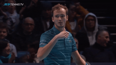 Daniil Medvedev Thumbs Up GIF