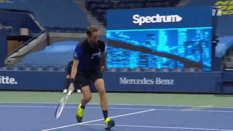 Daniil Medvedev Trying GIF