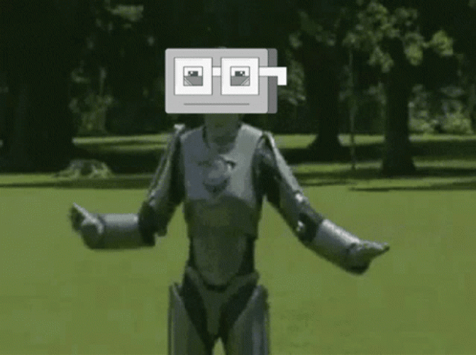 Dank Bot Robot Dance GIF