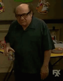 Danny Devito Timid Dance GIF