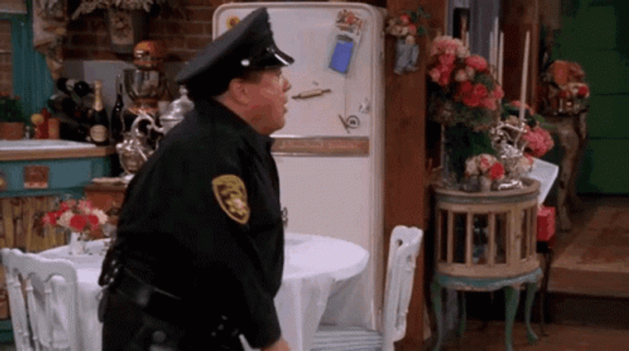 Danny Devito Dancing Policeman GIF