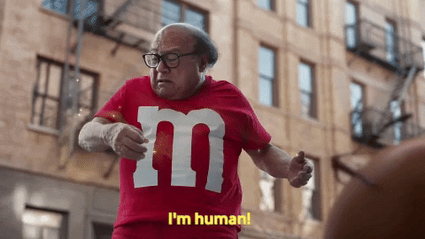 Danny Devito Happy I'm Human GIF