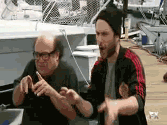 Danny Devito Sinister Finger Runnings GIF