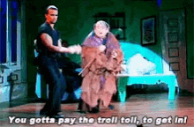 Danny Devito Wearing Robe Always Sunny GIF