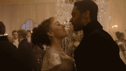 Daphne Bridgerton And Simon Basset Dancing GIF
