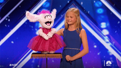 Darcy Lynne America's Got Talent Puppet GIF
