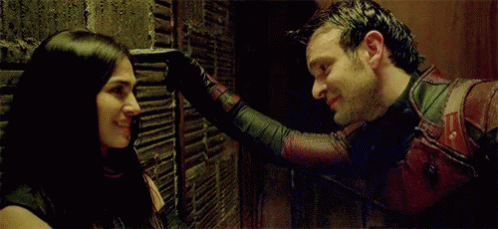 Daredevil Leaning Against The Wall GIF
