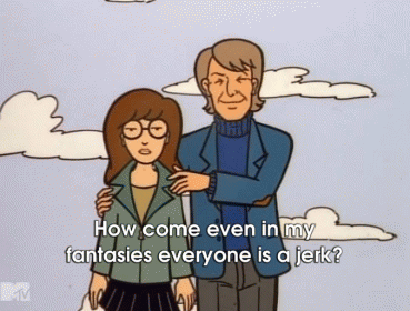 Daria Fantasizing Of Jerks GIF