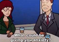 Daria Having An Anxious Life GIF