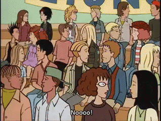 Daria Show Screaming No GIF