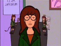 Daria Torn Between Good And Evil GIF