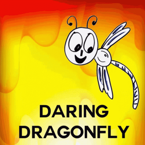 Daring Dragonfly Poster GIF