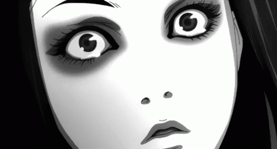 80s anime yami no pule eye pule eyes in the dark GIF - Find on GIFER