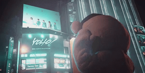 Dark Background Saying He Things That GIF