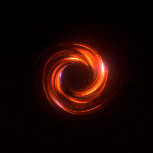 Dark Background With Swirl Of Light GIF