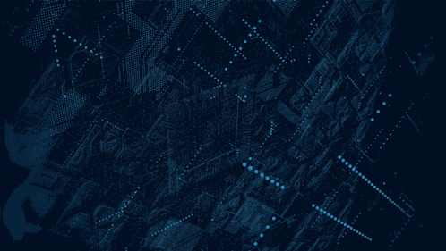 Dark Blue Background With Blue Dots