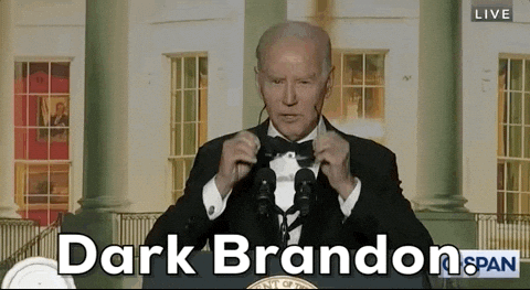 Dark Brandon Biden Ice Cream GIF