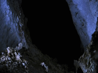 Dark Cave Lights GIF