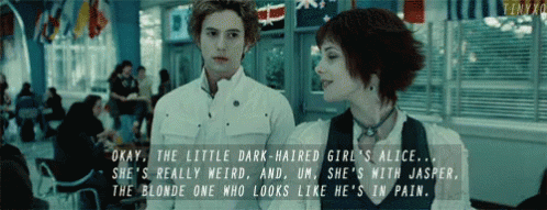 Dark Haired Girl Alice Cullen GIF