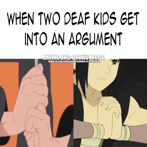 Dark Humor Deaf Kids Doing Sign Language GIF