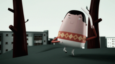 Dark Humor Job Joris Boomerang Hit GIF