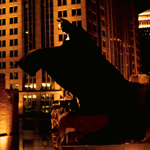 Dark Knight Batman Cape GIF
