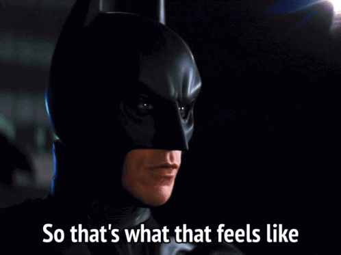 Dark Knight Curious Batman GIF