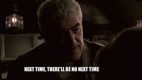 Dark Room Man Next Time No Next Time GIF