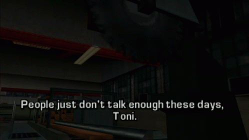 Dark Room Man People Don't Talk These Days