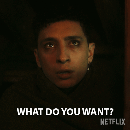 Dark Room Man What Do You Want Netflix GIF