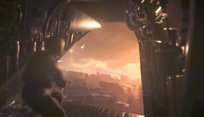 Dark Room With Smoke GIF
