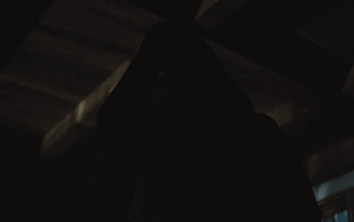 Dark Room With Window and Ceiling