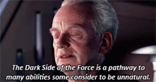 Dark Side of the Force
