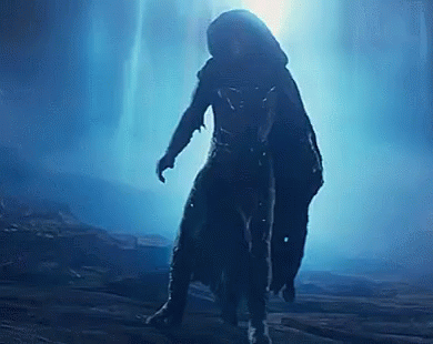 Dark Silhouette Hooded Person