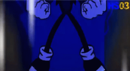 Dark Sonic Superpowers GIF