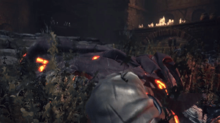 Dark Souls Abyss Watchers Boss Fight GIF