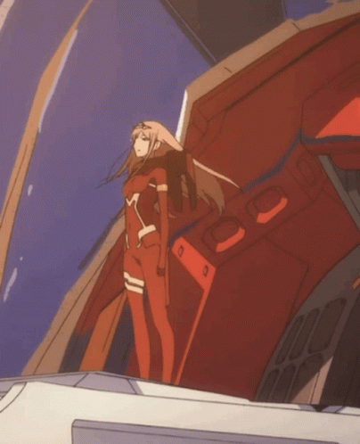 Darling In The Franxx Zero Two Wave Anime GIF