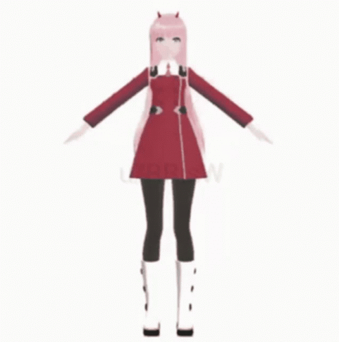 Darling In The Franxx Spinning Zero Two Anime GIF