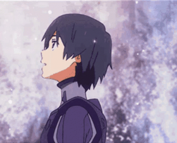 Darling In The Franxx Snow Fall Hiro Anime GIF
