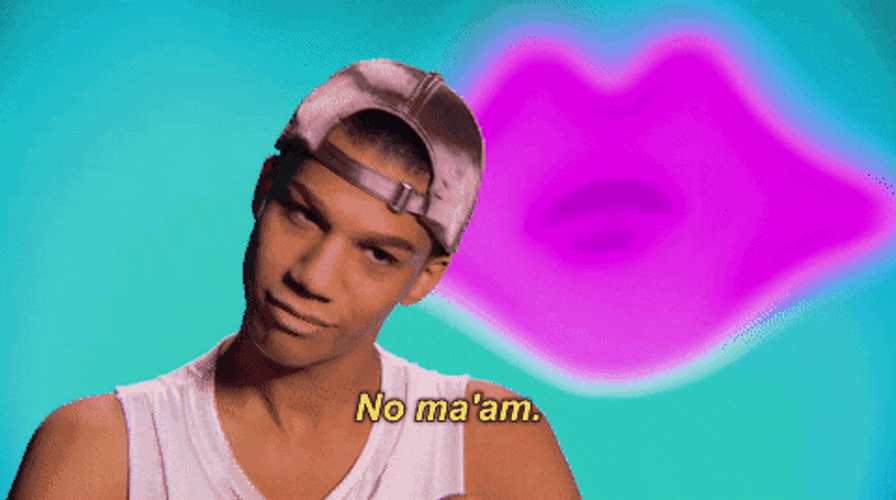Darren Criss No Ma'am Rupaul's Drag Race  GIF