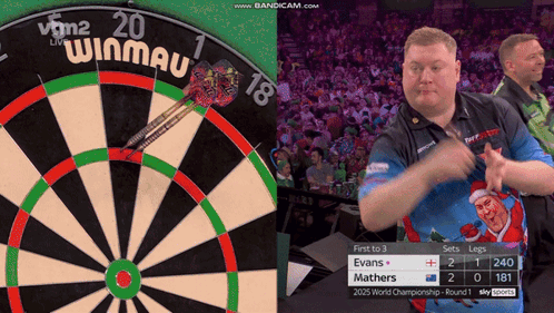 Dart Board Saying Winmau