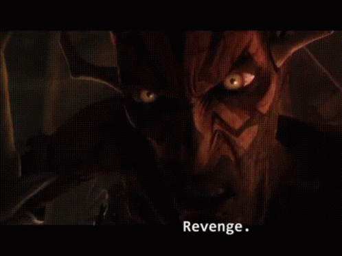 Brutal Star Wars Darth Maul Revenge GIF